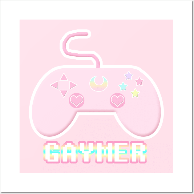 Gaymer Wall Art by Qupii Designs